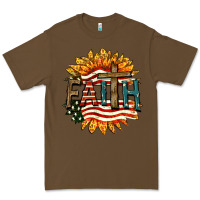Cacao Faith USA Premium Tee - FaDigitalArtStudio