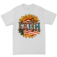 Dove Grey Faith USA Premium Tee - FaDigitalArtStudio
