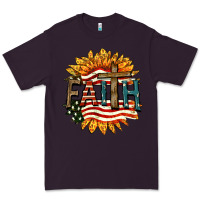 Plum Faith USA Premium Tee - FaDigitalArtStudio