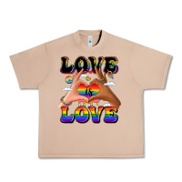 Burro love is love lgbtq pride hands Urban Heavy Tee - LillyAllenDesigns