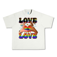 Love Is Love Lgbtq Pride Hands Urban Heavy Tee | Teevron