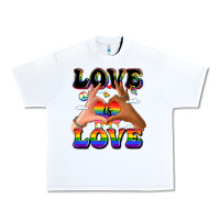 White love is love lgbtq pride hands Urban Heavy Tee - LillyAllenDesigns