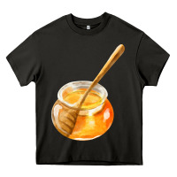 Asphalt honeypot and honeydipper fa element Heavy Core Tee - FaDigitalArtStudio