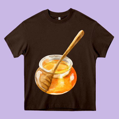Honeypot And Honeydipper Fa Element Heavy Core Tee Designed By Fadigitalartstudio