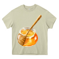 Mossy honeypot and honeydipper fa element Heavy Core Tee - FaDigitalArtStudio