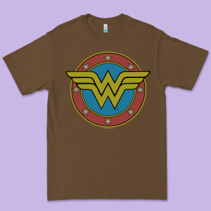 Wonder Woman Vintage Emblem Premium Tee Designed By Maiphamdesign