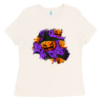 Bone halloween pumpkin patch  1 Ladies Tee - BundleAndBundleShop