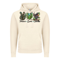 Vintage Artic Peace Love Sloths Vintage Hoodie - LillyAllenDesigns