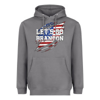 Storm Let's Go Brandon Ripped Cloth with American Flag Heavyweight Hoodie - Jasminsmagicworld