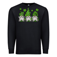 Black st patricks gnomes Premium Sweatshirt - Jasminsmagicworld