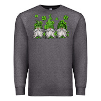 Charcoal Heather st patricks gnomes Premium Sweatshirt - Jasminsmagicworld
