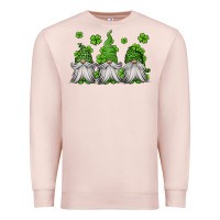 Pale Pink st patricks gnomes Premium Sweatshirt - Jasminsmagicworld