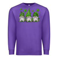 Purple st patricks gnomes Premium Sweatshirt - Jasminsmagicworld
