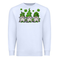 White st patricks gnomes Premium Sweatshirt - Jasminsmagicworld