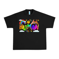 Black human pride Urban Heavy Tee - LillyAllenDesigns
