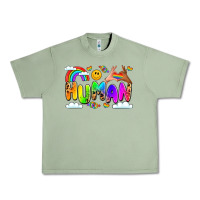 Oil Green human pride Urban Heavy Tee - LillyAllenDesigns