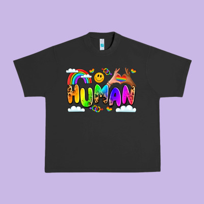 Human Pride Urban Heavy Tee Designed By Lillyallendesigns