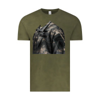 Vintage Olive english pointer us army Vintage Tee - RanaPortraitStore