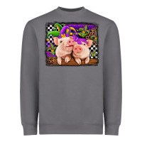 Storm mardi gras western leopard pigs Heavyweight Sweatshirt - Jasminsmagicworld