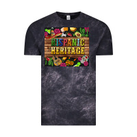 Cloud Black hispanic heritage tumbler Vintage Tee - BundleAndBundleShop