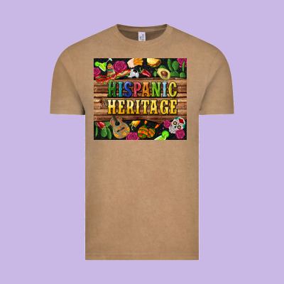 Hispanic Heritage Tumbler Vintage Tee Designed By Bundleandbundleshop