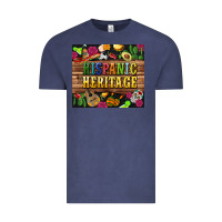 Vintage Denim hispanic heritage tumbler Vintage Tee - BundleAndBundleShop