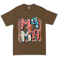 Cacao 4th of July mama with lightning bolt Premium Tee - FaDigitalArtStudio