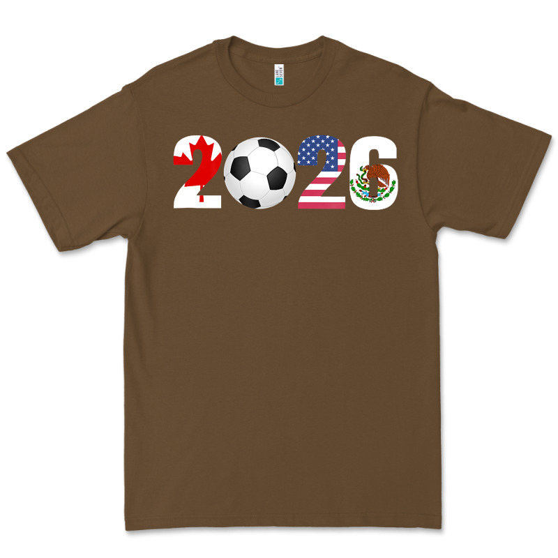 North America 2026 Football  Canada Usa Mexico Soccer Premium Tee by maiPhamDesign | Teevron