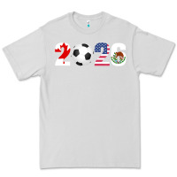 Dove Grey North America 2026 Football  Canada USA Mexico Soccer Premium Tee - maiPhamDesign