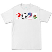 White North America 2026 Football  Canada USA Mexico Soccer Premium Tee - maiPhamDesign