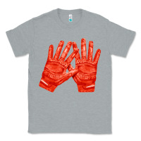 Heather Grey receiver gloves fa element 1 Classic Tee - FaDigitalArtStudio