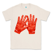 Natural receiver gloves fa element 1 Classic Tee - FaDigitalArtStudio