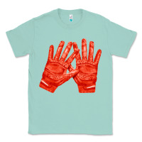 Seafoam receiver gloves fa element 1 Classic Tee - FaDigitalArtStudio