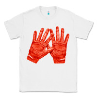 White receiver gloves fa element 1 Classic Tee - FaDigitalArtStudio
