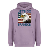 Lavender american bald eagle let's go brandon Heavyweight Hoodie - Jasminsmagicworld