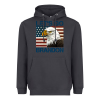 Smoke american bald eagle let's go brandon Heavyweight Hoodie - Jasminsmagicworld