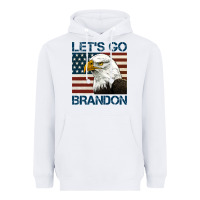 White american bald eagle let's go brandon Heavyweight Hoodie - Jasminsmagicworld