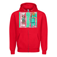 Nurse  Blonde Woman Zipper Hoodie | Teevron