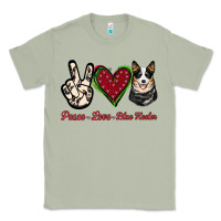 Matcha Peace Love Blue Heeler Classic Tee - Jasminsmagicworld