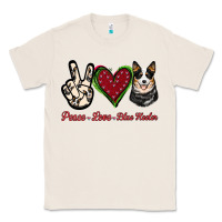 Natural Peace Love Blue Heeler Classic Tee - Jasminsmagicworld