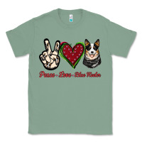 Sage Peace Love Blue Heeler Classic Tee - Jasminsmagicworld