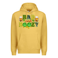 Antique Gold bad and boozy wıth beer and coins Premium Hoodie - Artiststas