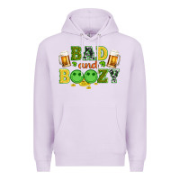 Lilac bad and boozy wıth beer and coins Premium Hoodie - Artiststas