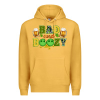 Mustard bad and boozy wıth beer and coins Premium Hoodie - Artiststas