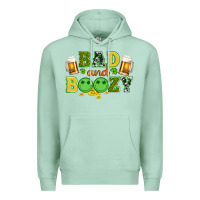 Seafoam bad and boozy wıth beer and coins Premium Hoodie - Artiststas
