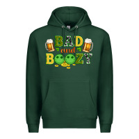 Sports Green bad and boozy wıth beer and coins Premium Hoodie - Artiststas