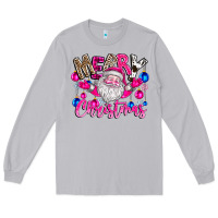 Moon Dust merry Christmas santa Long Sleeve Tee - CowhideDigitalArt