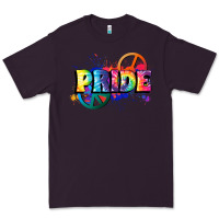 Plum Hippie pride Premium Tee - FaDigitalArtStudio