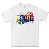 White Hippie pride Premium Tee - FaDigitalArtStudio