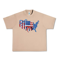 Burro America map Urban Heavy Tee - CowhideDigitalArt